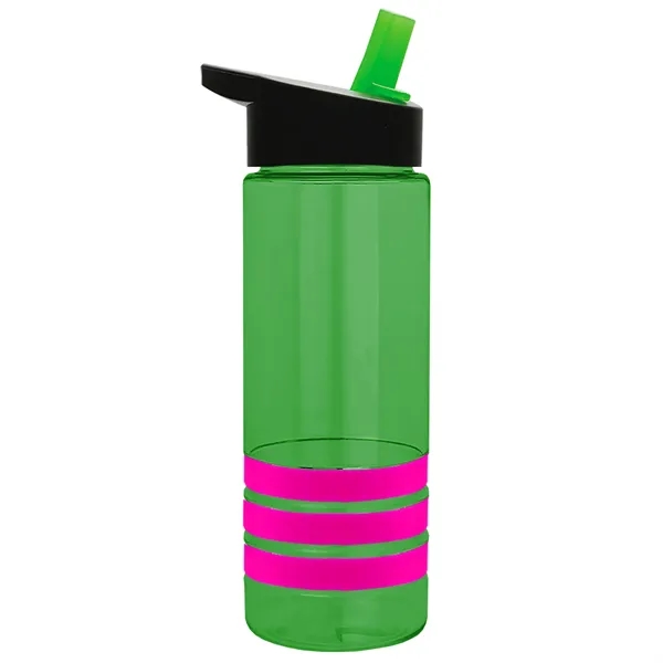 Garyline® Sergeant Stripe Tritan® Bottle with Flip-Straw ...... from ASI 40480 Koozie Group