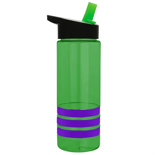 Garyline® Sergeant Stripe Tritan® Bottle with Flip-Straw ...... from ASI 40480 Koozie Group