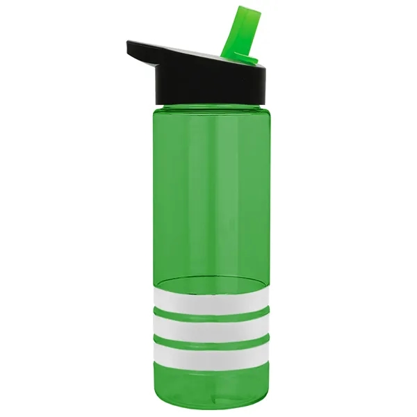 Garyline® Sergeant Stripe Tritan® Bottle with Flip-Straw ...... from ASI 40480 Koozie Group