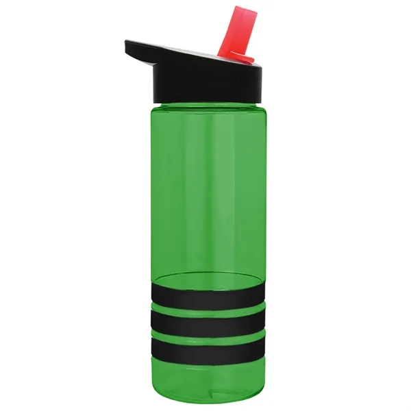 Garyline® Sergeant Stripe Tritan® Bottle with Flip-Straw ...... from ASI 40480 Koozie Group
