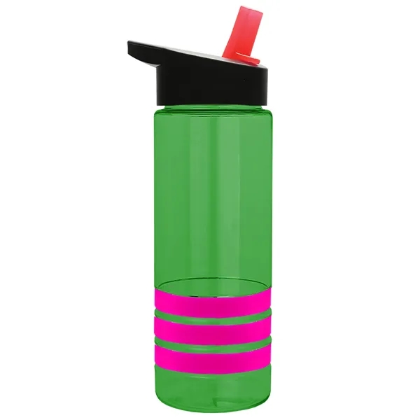 Garyline® Sergeant Stripe Tritan® Bottle with Flip-Straw ...... from ASI 40480 Koozie Group