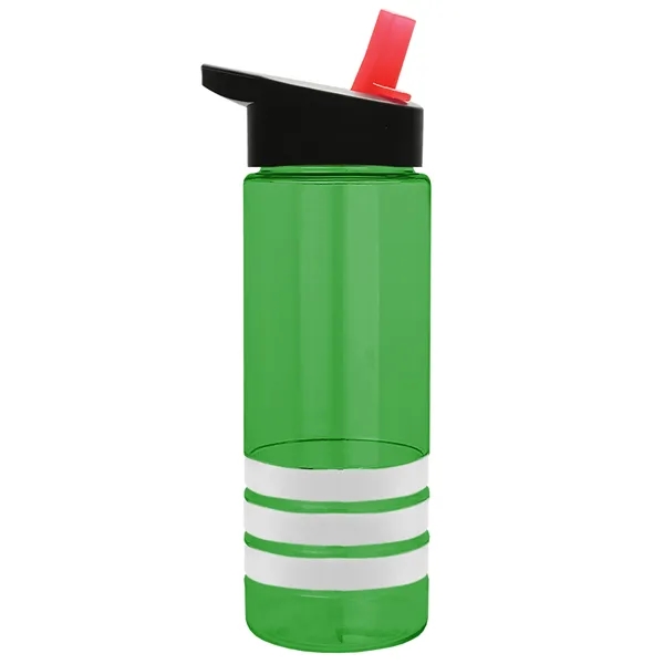 Garyline® Sergeant Stripe Tritan® Bottle with Flip-Straw ...... from ASI 40480 Koozie Group