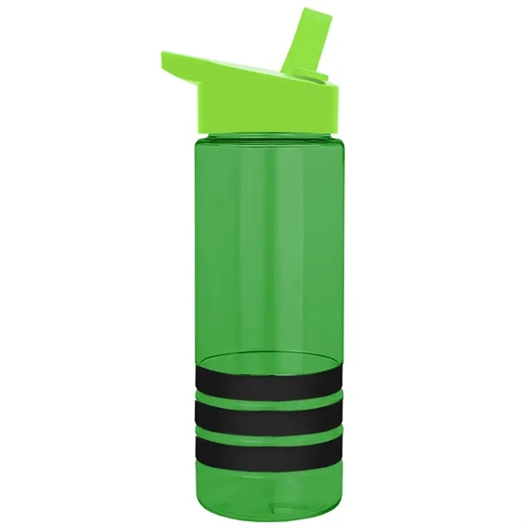 Garyline® Sergeant Stripe Tritan® Bottle with Flip-Straw ...... from ASI 40480 Koozie Group