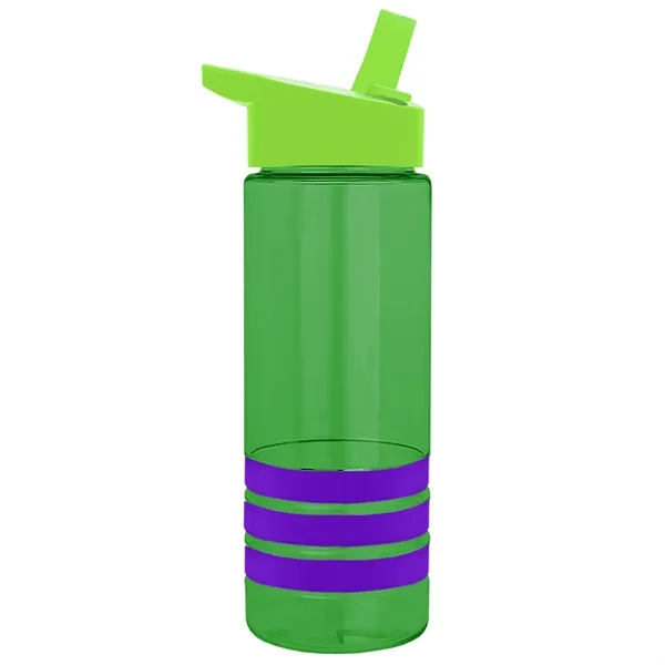 Garyline® Sergeant Stripe Tritan® Bottle with Flip-Straw ...... from ASI 40480 Koozie Group