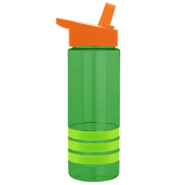 Garyline® Sergeant Stripe Tritan® Bottle with Flip-Straw ...... from ASI 40480 Koozie Group