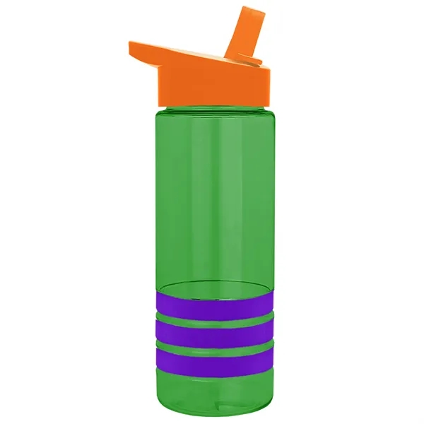 Garyline® Sergeant Stripe Tritan® Bottle with Flip-Straw ...... from ASI 40480 Koozie Group