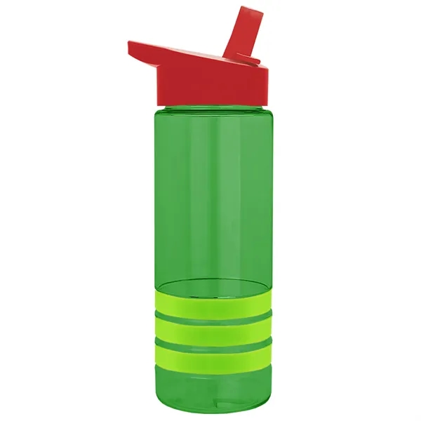Garyline® Sergeant Stripe Tritan® Bottle with Flip-Straw ...... from ASI 40480 Koozie Group