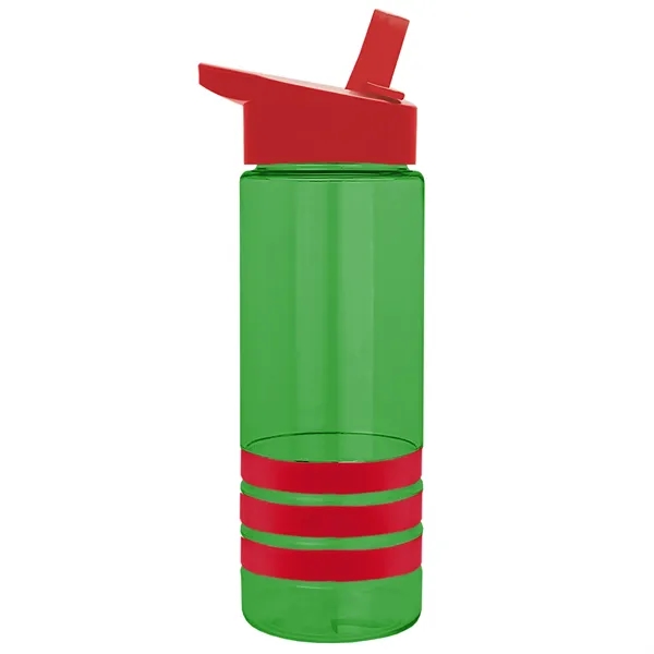 Garyline® Sergeant Stripe Tritan® Bottle with Flip-Straw ...... from ASI 40480 Koozie Group