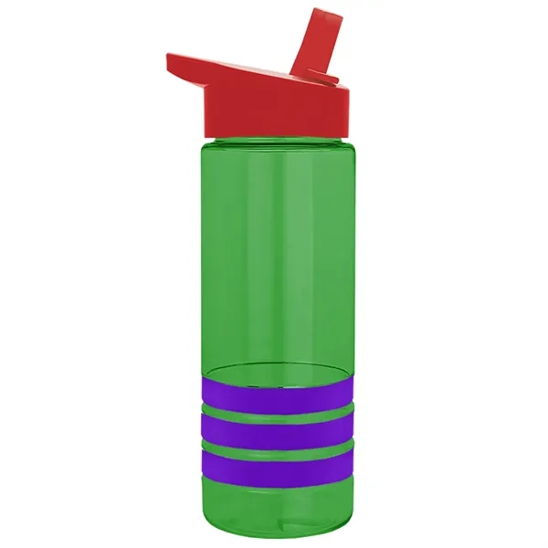 Garyline® Sergeant Stripe Tritan® Bottle with Flip-Straw ...... from ASI 40480 Koozie Group