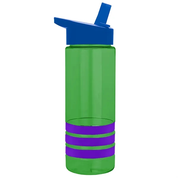 Garyline® Sergeant Stripe Tritan® Bottle with Flip-Straw ...... from ASI 40480 Koozie Group