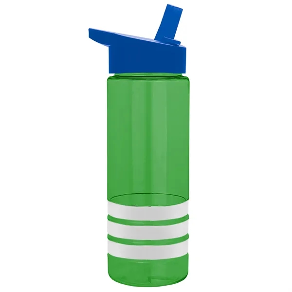 Garyline® Sergeant Stripe Tritan® Bottle with Flip-Straw ...... from ASI 40480 Koozie Group