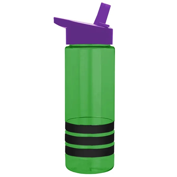 Garyline® Sergeant Stripe Tritan® Bottle with Flip-Straw ...... from ASI 40480 Koozie Group