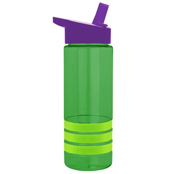 Garyline® Sergeant Stripe Tritan® Bottle with Flip-Straw ...... from ASI 40480 Koozie Group