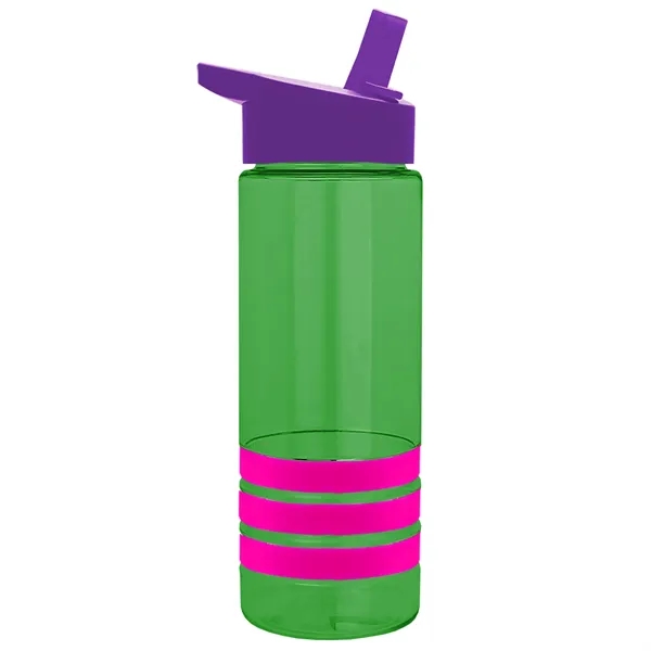 Garyline® Sergeant Stripe Tritan® Bottle with Flip-Straw ...... from ASI 40480 Koozie Group