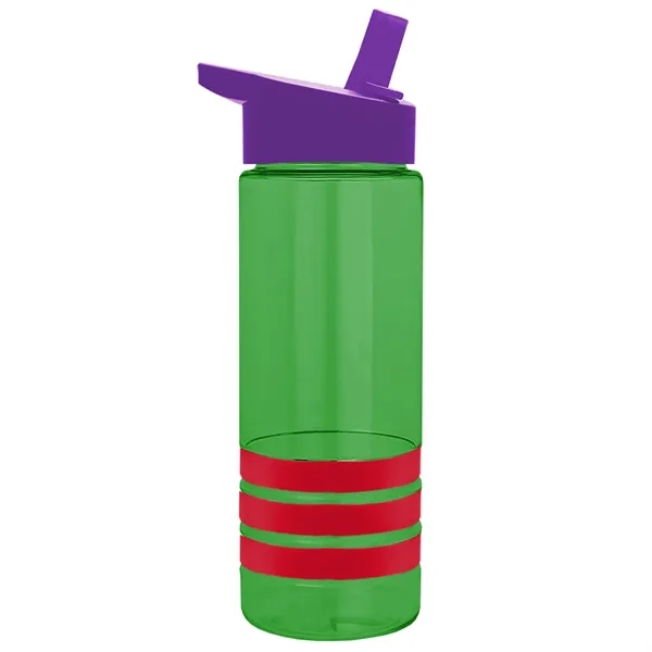 Garyline® Sergeant Stripe Tritan® Bottle with Flip-Straw ...... from ASI 40480 Koozie Group