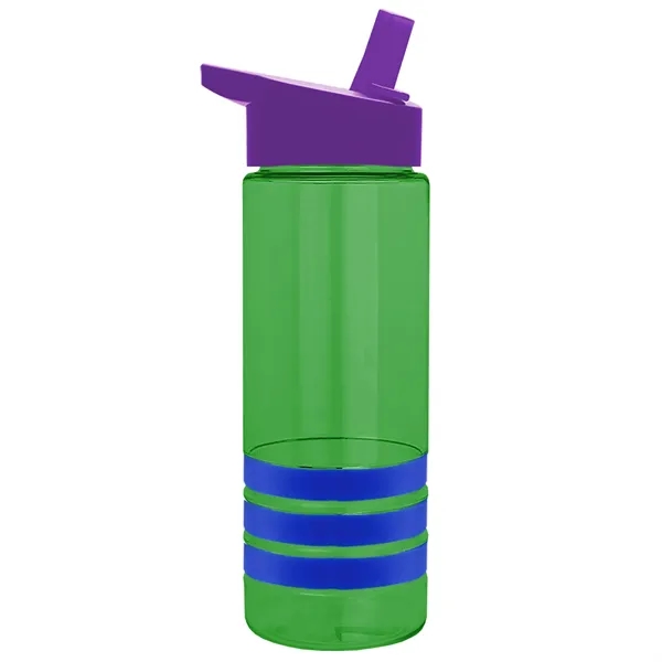 Garyline® Sergeant Stripe Tritan® Bottle with Flip-Straw ...... from ASI 40480 Koozie Group
