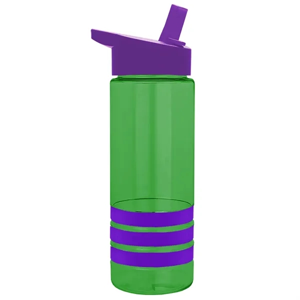 Garyline® Sergeant Stripe Tritan® Bottle with Flip-Straw ...... from ASI 40480 Koozie Group