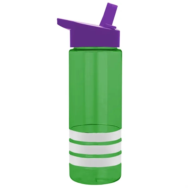 Garyline® Sergeant Stripe Tritan® Bottle with Flip-Straw ...... from ASI 40480 Koozie Group
