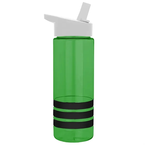 Garyline® Sergeant Stripe Tritan® Bottle with Flip-Straw ...... from ASI 40480 Koozie Group