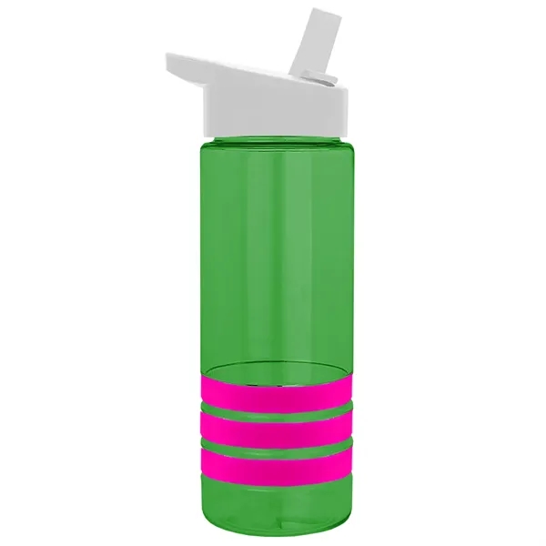Garyline® Sergeant Stripe Tritan® Bottle with Flip-Straw ...... from ASI 40480 Koozie Group