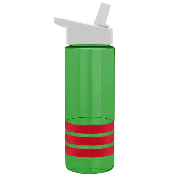 Garyline® Sergeant Stripe Tritan® Bottle with Flip-Straw ...... from ASI 40480 Koozie Group