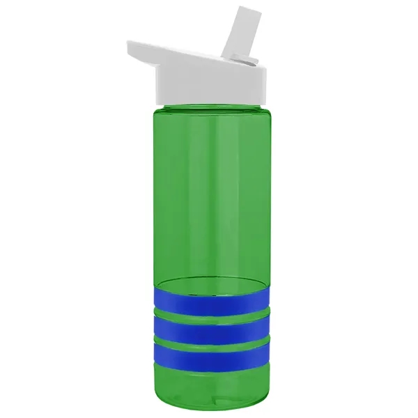 Garyline® Sergeant Stripe Tritan® Bottle with Flip-Straw ...... from ASI 40480 Koozie Group