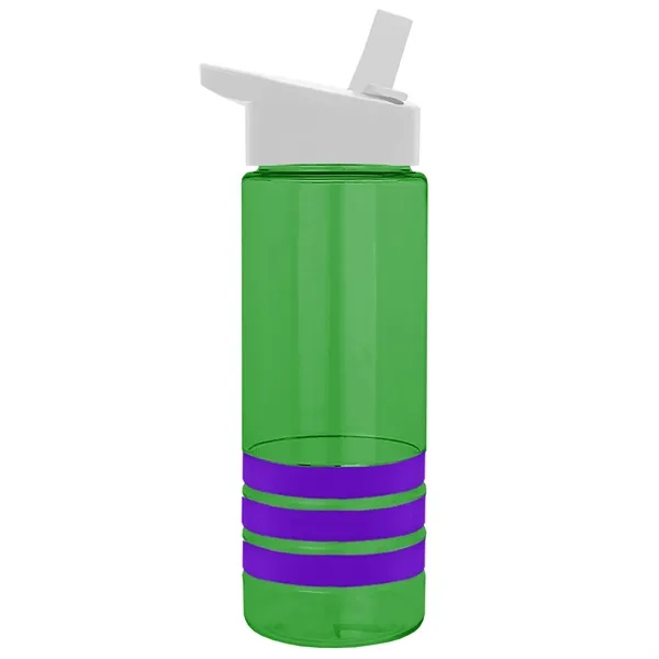 Garyline® Sergeant Stripe Tritan® Bottle with Flip-Straw ...... from ASI 40480 Koozie Group