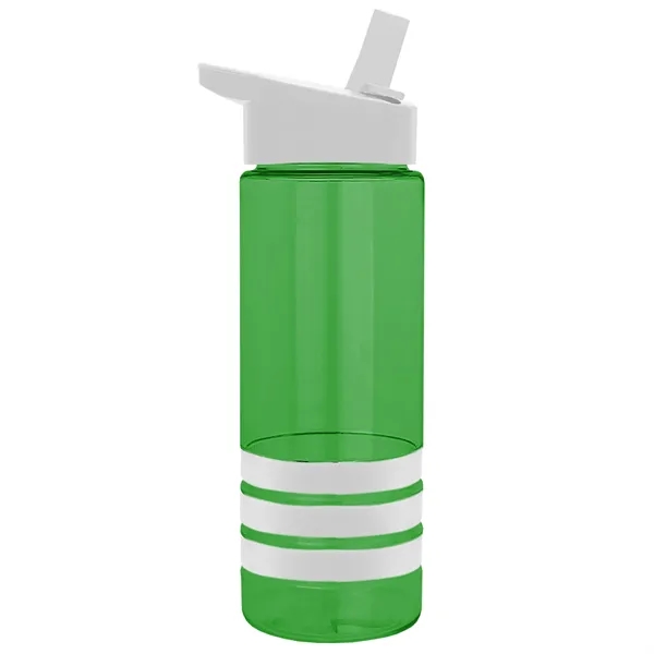 Garyline® Sergeant Stripe Tritan® Bottle with Flip-Straw ...... from ASI 40480 Koozie Group
