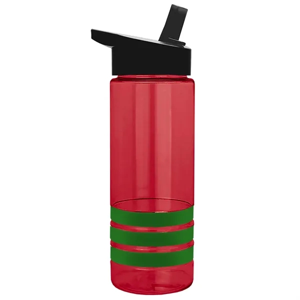 Garyline® Sergeant Stripe Tritan® Bottle with Flip-Straw ...... from ASI 40480 Koozie Group