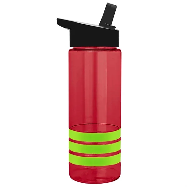 Garyline® Sergeant Stripe Tritan® Bottle with Flip-Straw ...... from ASI 40480 Koozie Group