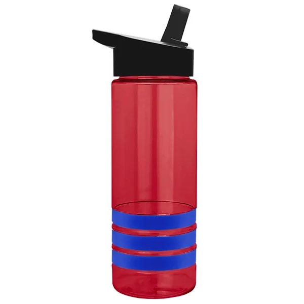 Garyline® Sergeant Stripe Tritan® Bottle with Flip-Straw ...... from ASI 40480 Koozie Group