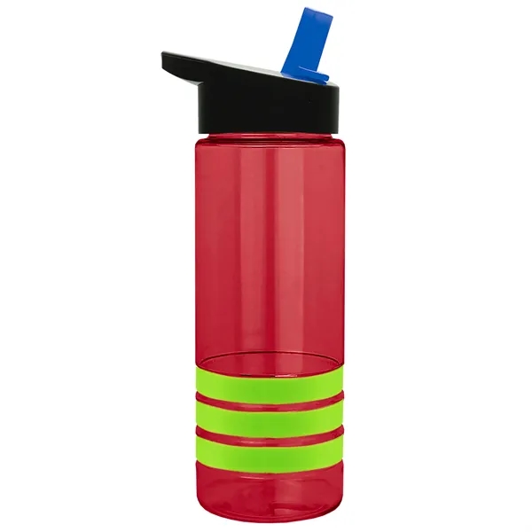 Garyline® Sergeant Stripe Tritan® Bottle with Flip-Straw ...... from ASI 40480 Koozie Group