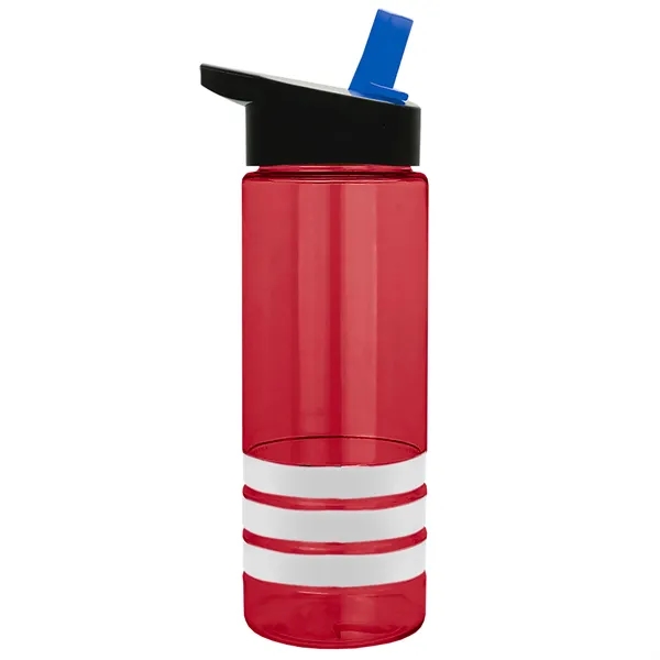 Garyline® Sergeant Stripe Tritan® Bottle with Flip-Straw ...... from ASI 40480 Koozie Group