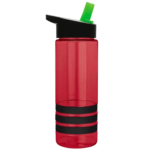 Garyline® Sergeant Stripe Tritan® Bottle with Flip-Straw ...... from ASI 40480 Koozie Group
