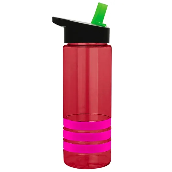 Garyline® Sergeant Stripe Tritan® Bottle with Flip-Straw ...... from ASI 40480 Koozie Group