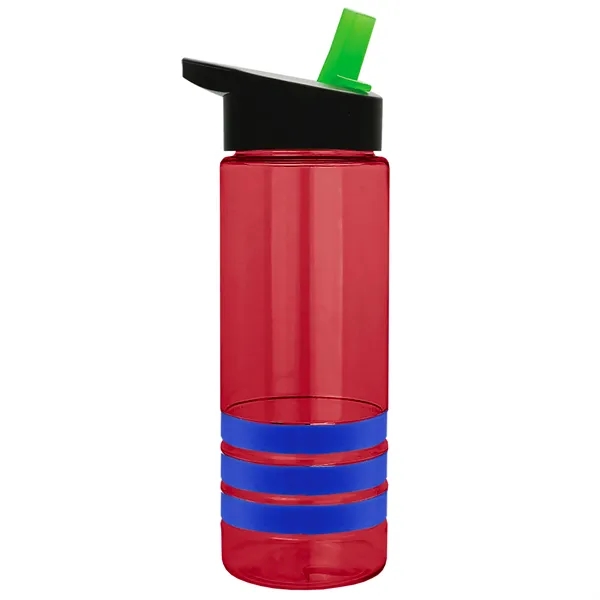 Garyline® Sergeant Stripe Tritan® Bottle with Flip-Straw ...... from ASI 40480 Koozie Group