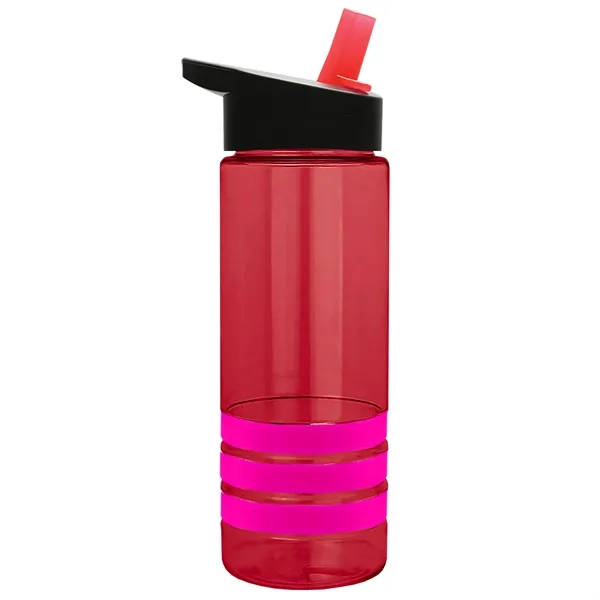 Garyline® Sergeant Stripe Tritan® Bottle with Flip-Straw ...... from ASI 40480 Koozie Group