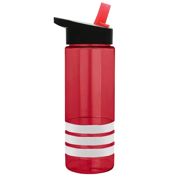 Garyline® Sergeant Stripe Tritan® Bottle with Flip-Straw ...... from ASI 40480 Koozie Group