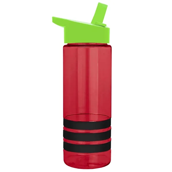 Garyline® Sergeant Stripe Tritan® Bottle with Flip-Straw ...... from ASI 40480 Koozie Group