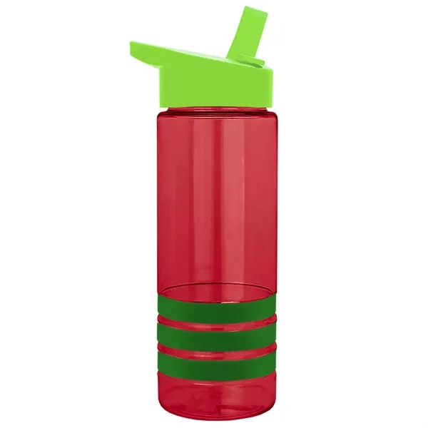 Garyline® Sergeant Stripe Tritan® Bottle with Flip-Straw ...... from ASI 40480 Koozie Group