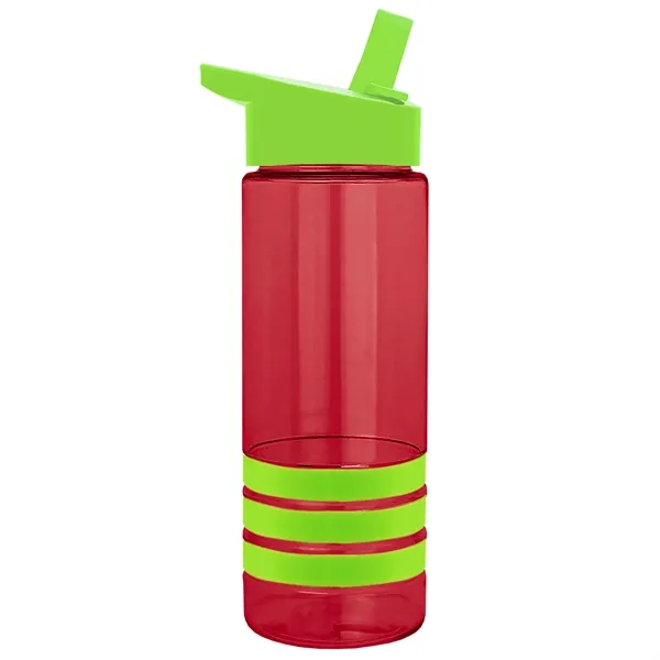 Garyline® Sergeant Stripe Tritan® Bottle with Flip-Straw ...... from ASI 40480 Koozie Group