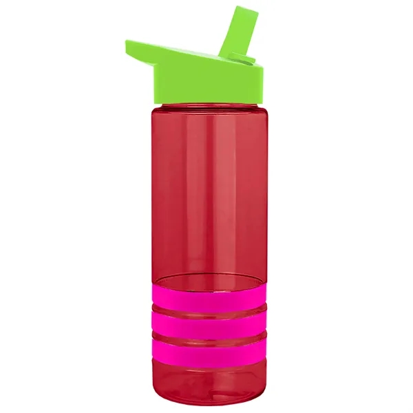 Garyline® Sergeant Stripe Tritan® Bottle with Flip-Straw ...... from ASI 40480 Koozie Group