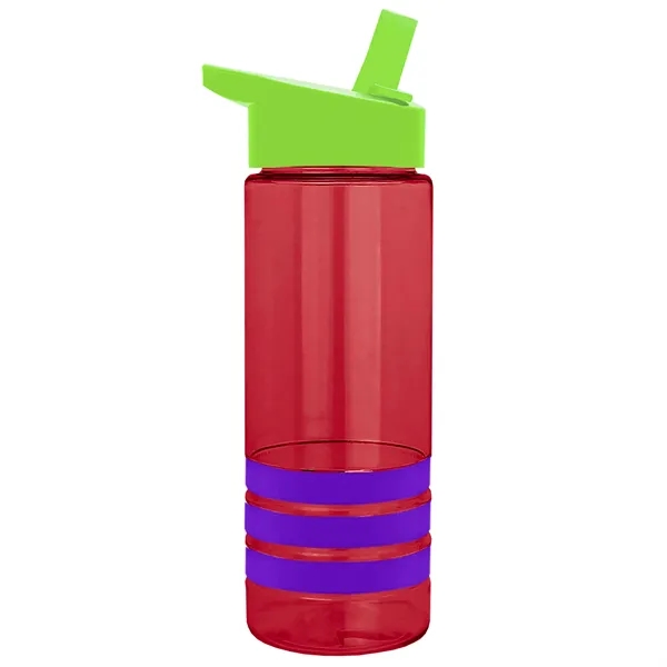 Garyline® Sergeant Stripe Tritan® Bottle with Flip-Straw ...... from ASI 40480 Koozie Group