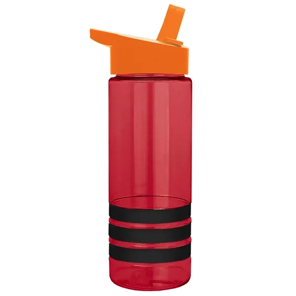 Garyline® Sergeant Stripe Tritan® Bottle with Flip-Straw ...... from ASI 40480 Koozie Group