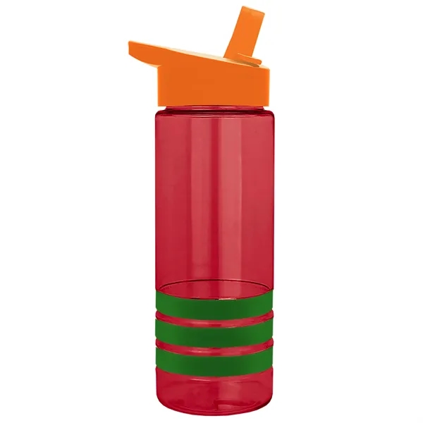 Garyline® Sergeant Stripe Tritan® Bottle with Flip-Straw ...... from ASI 40480 Koozie Group