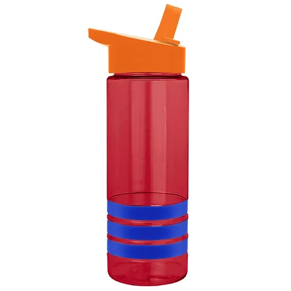 Garyline® Sergeant Stripe Tritan® Bottle with Flip-Straw ...... from ASI 40480 Koozie Group