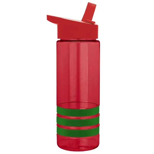 Garyline® Sergeant Stripe Tritan® Bottle with Flip-Straw ...... from ASI 40480 Koozie Group