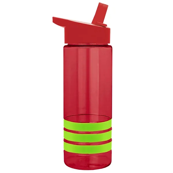 Garyline® Sergeant Stripe Tritan® Bottle with Flip-Straw ...... from ASI 40480 Koozie Group