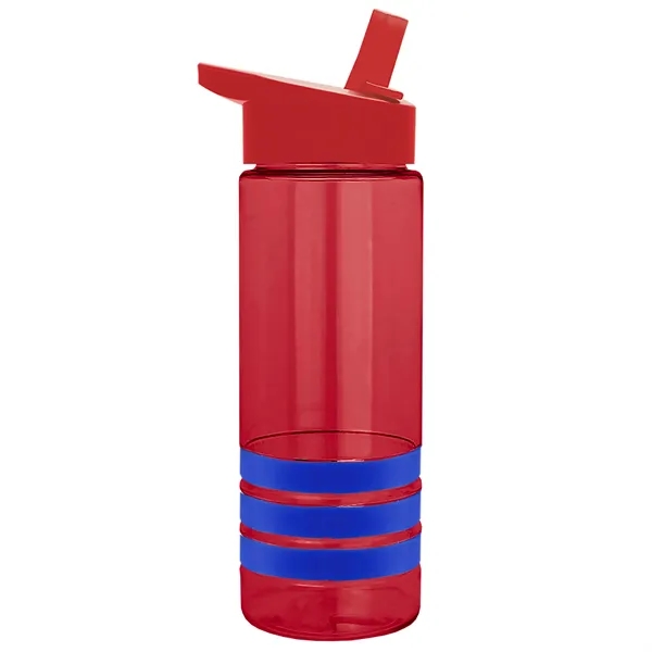 Garyline® Sergeant Stripe Tritan® Bottle with Flip-Straw ...... from ASI 40480 Koozie Group