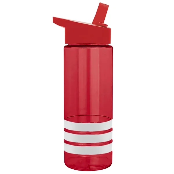 Garyline® Sergeant Stripe Tritan® Bottle with Flip-Straw ...... from ASI 40480 Koozie Group